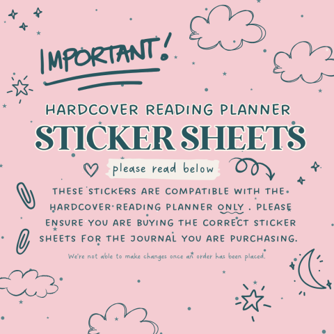 important message Planner Only Sticker Sheets